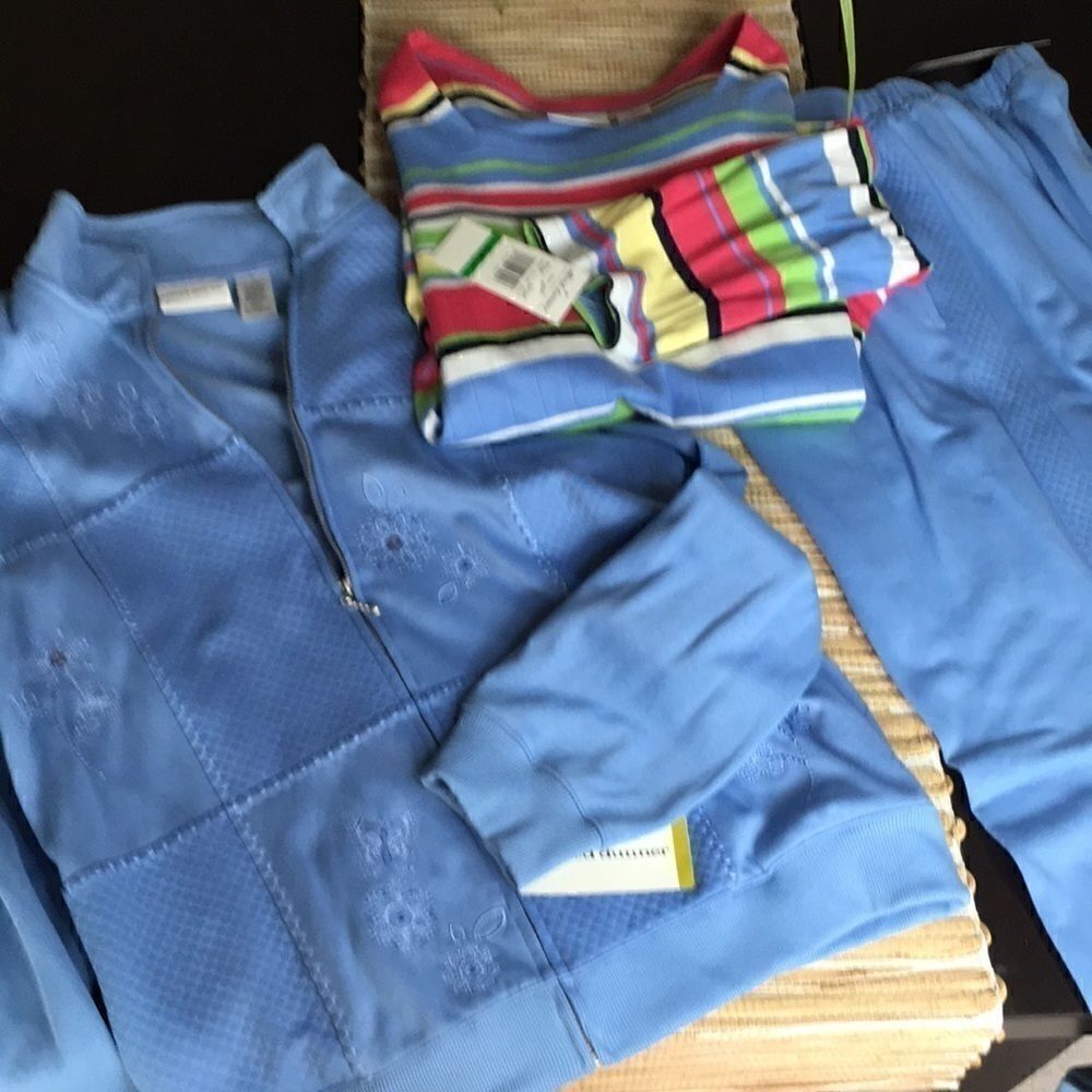 NWT 3 piece jacket , pant and top